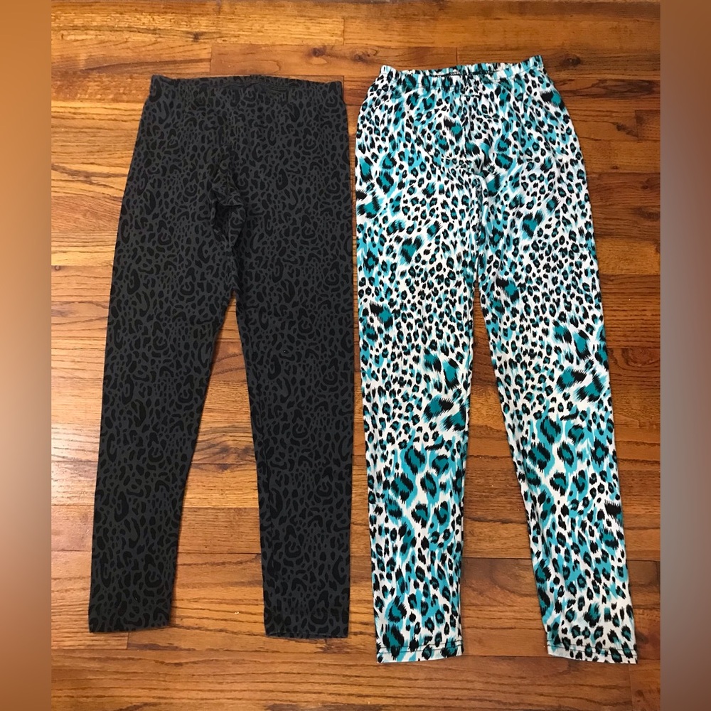 Ladies Stretch Leggings Pants Bottoms
Animal Print Leopard Cheetah
Stretch Waist